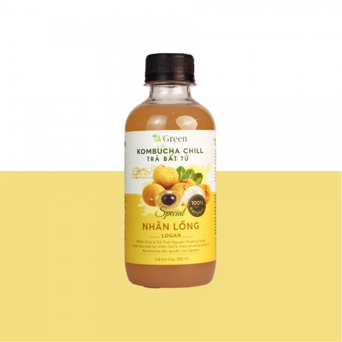 Vkombucha Chill Nhãn Lồng 250ml